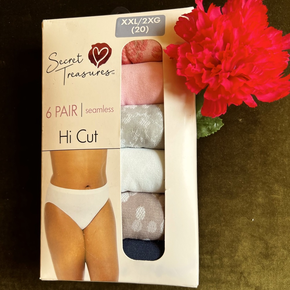 COPY - NWT Secret Treasures Plus Size Hi Cut Underwear